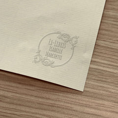 Ex libris ornamenti cerchio di rose