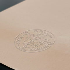 Embosser ex libris volpe fiorita