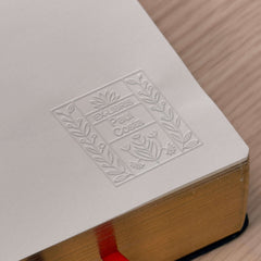 Ex libris mosaico vegetale