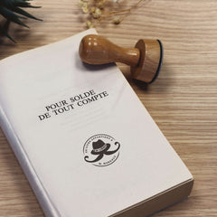 Timbro ex libris signor baffi