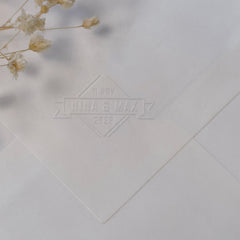 Embosser matrimonio retrò
