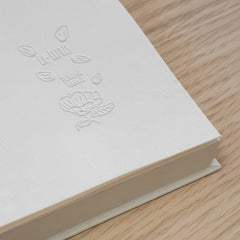 Embosser ex libris petali di rosa