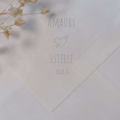 Embosser Matrimonio doppio cuore