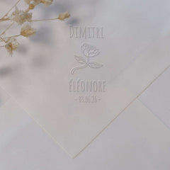 Embosser Matrimonio rosa