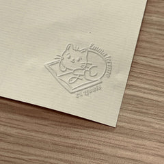 Ex libris libro per gatto
