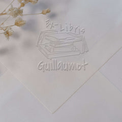 Ex libris pila di libri
