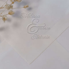 Embosser Matrimonio nomi & data